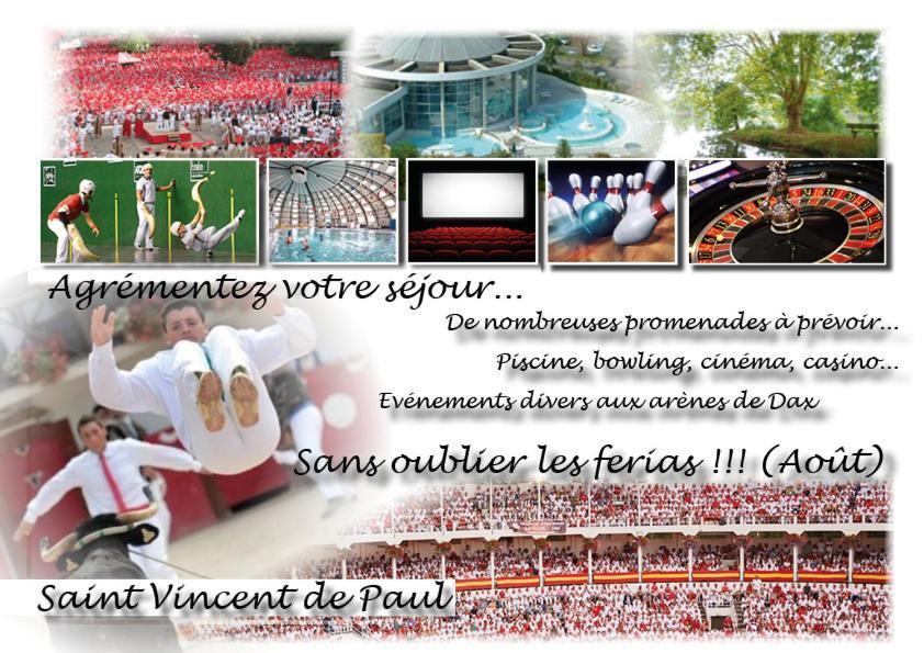 Dax Location Maison Avec Spa Saint-Vincent-de-Paul  Eksteriør billede